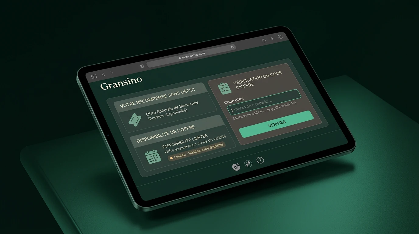 Bonus sans dépôt Gransino – est-ce disponible