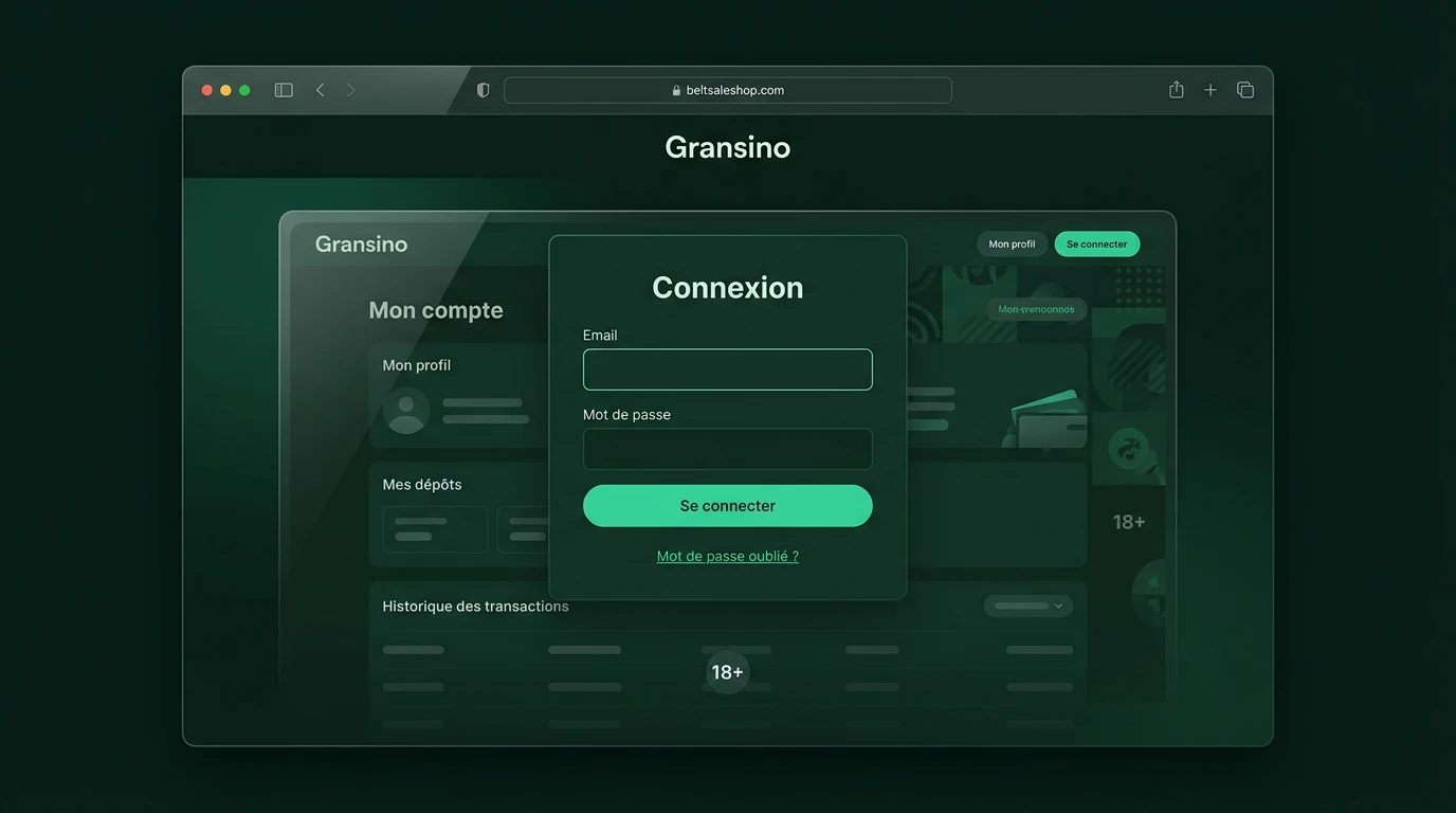 Comment accéder à son compte Gransino
